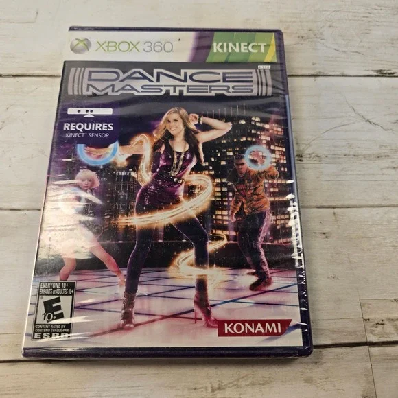Dance Masters Xbox 360 Kinect Konami New Sealed NTSC Rhythm Dance Game