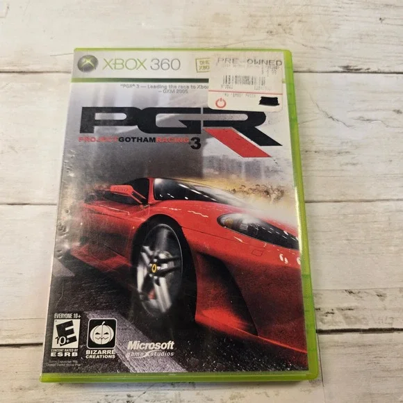 Project Gotham Racing 3 PGR 3 Xbox 360 Microsoft Racing Game CIB Complete
