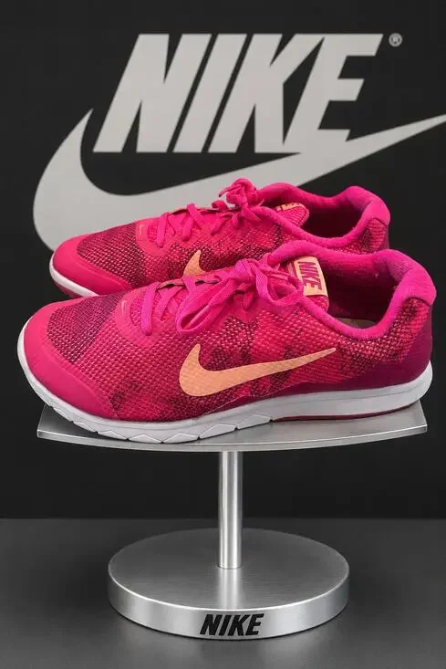 Nike Flex Experience Run 4 Pink Running Shoes Women’s 10 749177-600