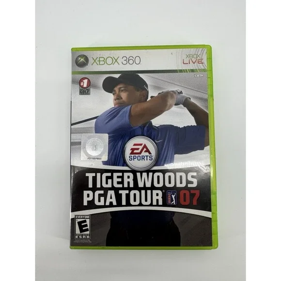 Tiger Woods‎ PGA Tour 07 Microsoft Xbox 360 EA Sports CIB With Manual