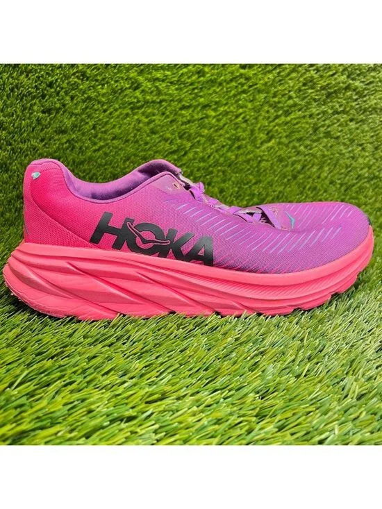 Hoka One One Rincon 3 Womens Size 8.5 Beautyberry Pink Running Shoes Sneakers
