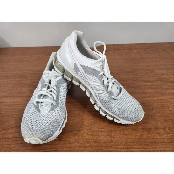 Asics Gel-Quantum 360 Knit White Women's Running Shoes Size 8 T778N