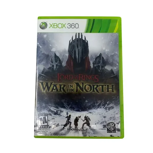 Lord of the Rings War in the North Xbox 360 Complete Tested Video Game