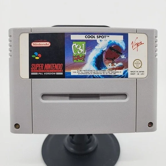 Cool Spot (Super Nintendo, 1993) PAL Version European Cartridge - US SELLER