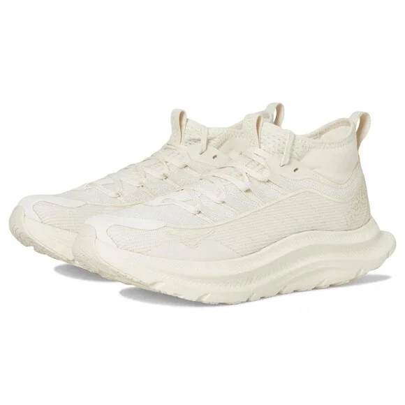 Hoka One One Kawana Mid 1169290-ABST Women's 7B Alabaster Training Shoes RHS8931