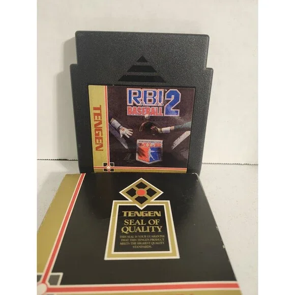 R.B.I. Baseball 2 (Nintendo Entertainment System, 1990) With Sleeve Authentic