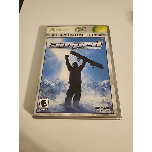 Amped: Freestyle Snowboarding (Microsoft Xbox, 2001) Platinum Hits