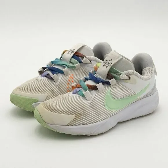 Nike Star Runner 4 Next Nature SE White Proton Dust Total Orange Vapor Green Sli