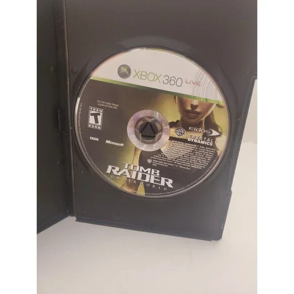 Tomb Raider: Underworld (Microsoft Xbox 360, 2008) Disc Only