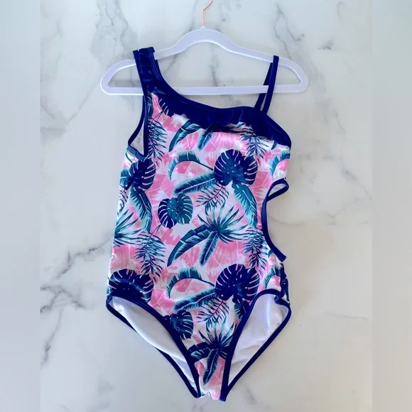 Girls Jantzen Island Time Cutout Swimsuit - NWOT