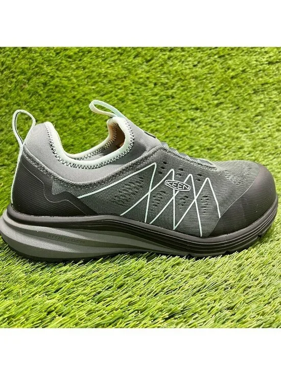 Keen Utility Vista Energy Shift Womens Size 7.5D Gray Composite Toe Safety Shoes