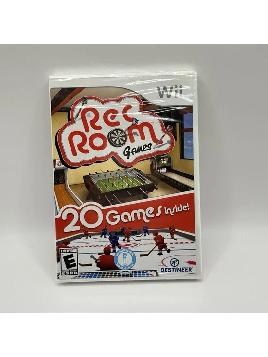 Rec Room Games (Nintendo Wii, 2009) New Factory Sealed NEW SEALED