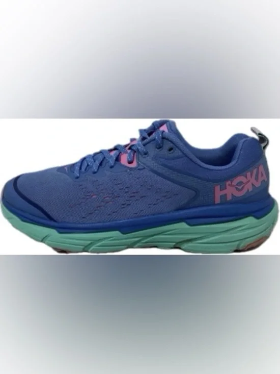 HOKA ONE ONE Challenger ATR 6 Blue Graphite Blue Glass Trail Shoes Women’s 8