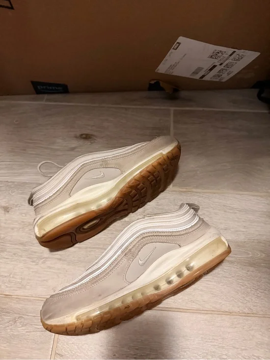 Nike Air Max 97 in Beige and Baby Pink