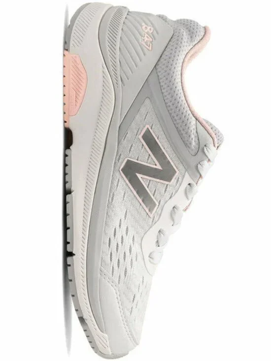 New Balance 847 v4 Walking Shoes Sneakers Womens Size 10.5 Gray Pink Comfort