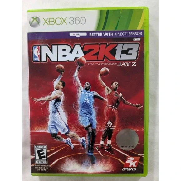 NBA 2K13 (Xbox 360, 2012) CIB Complete w/ Manual Jay-Z Produced - TESTED