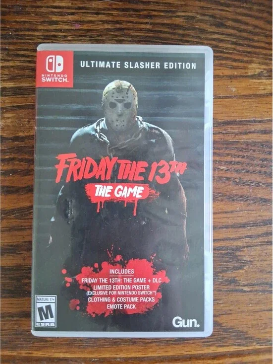 Nintendo Switch Friday the 13th The Game & Poster   Ultimate Slasher Edition