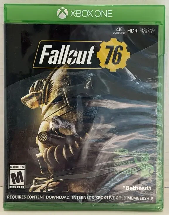 NEW FALLOUT 76. (Microsoft Xbox One, 2018) FACTORY SEALED