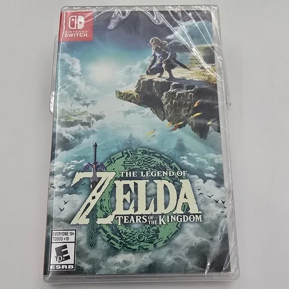 The Legend of Zelda Tears of the Kingdom Nintendo Switch Game New Sealed