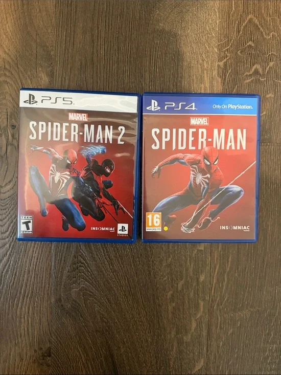 PS4/PS5 Spiderman 1 & 2 Double Pack