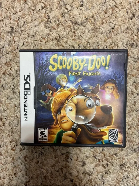Nintendo DS Scooby-Doo First Frights CIB Tested Complete