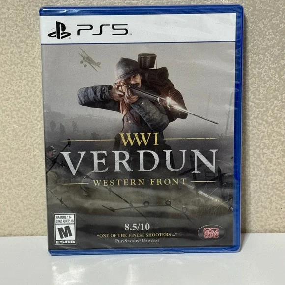 GS2 Games WWI Verdun Western Front PS5 PlayStation 5 New Sealed Shooter Game