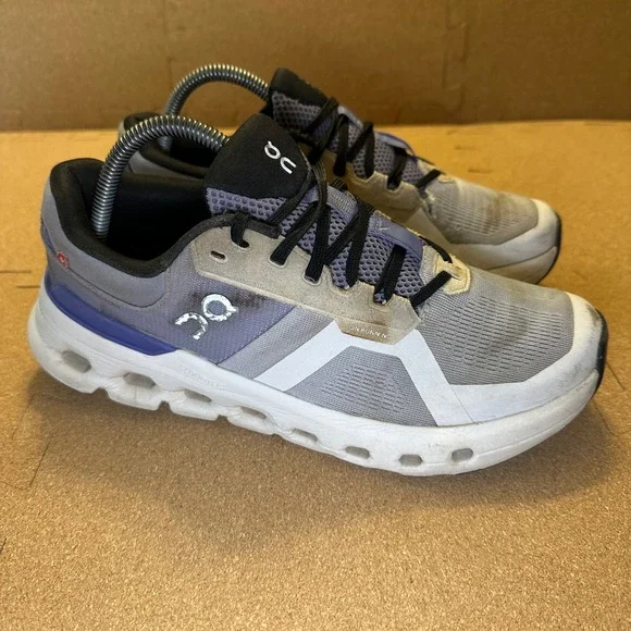 On Cloudgo Womens Running Shoes Grey‎ Purple Helion CloudTec Sneakers US 9.5