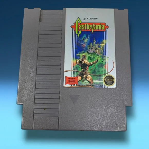 Vintage NES Castlevania Nintendo Konami Game Cartridge Authentic Untested As Is