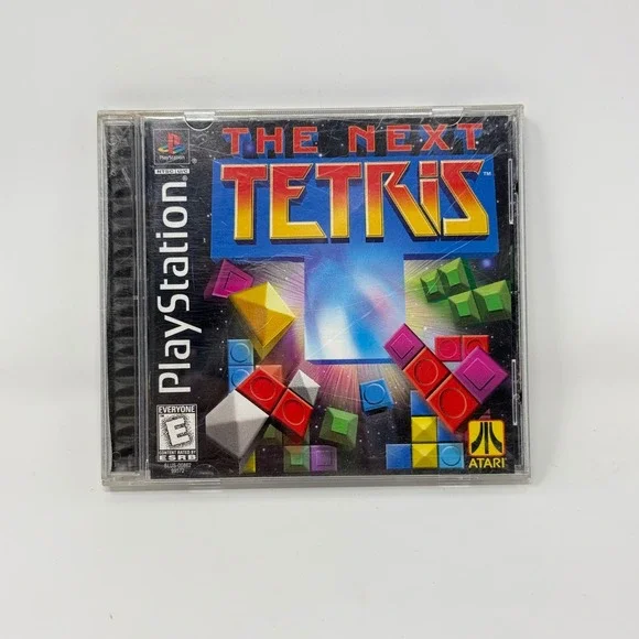 The Next Tetris Sony PlayStation PS1‎ Atari Hasbro 1999 NTSC SLUS-00862