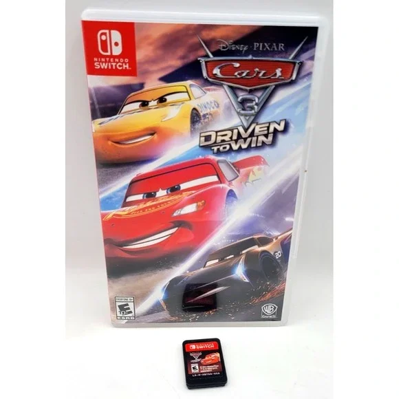 Cars 3: Driven to Win - Nintendo Switch CIB COMPLETE IN BOX