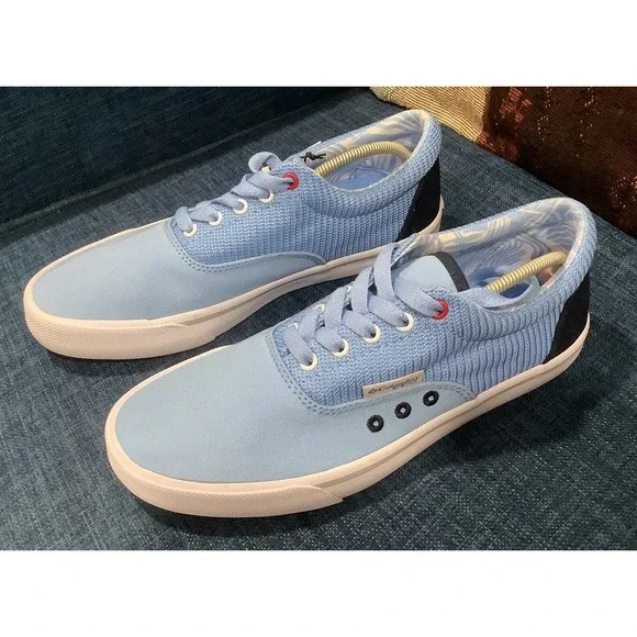 Columbia Performance Fishing Gear Slack Water Blue Shoes Women's Size 8.5