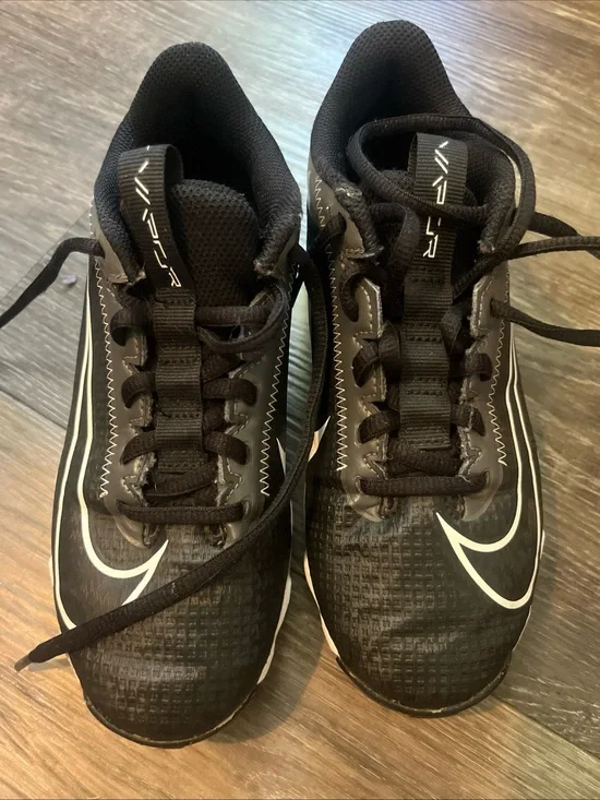 Nike Vapor Boys 2.5 Black Athletic Cleats