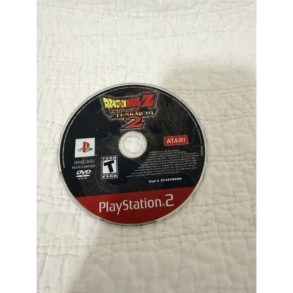 Dragon Ball Z: Budokai Tenkaichi 2 Game (Sony PlayStation 2) Used