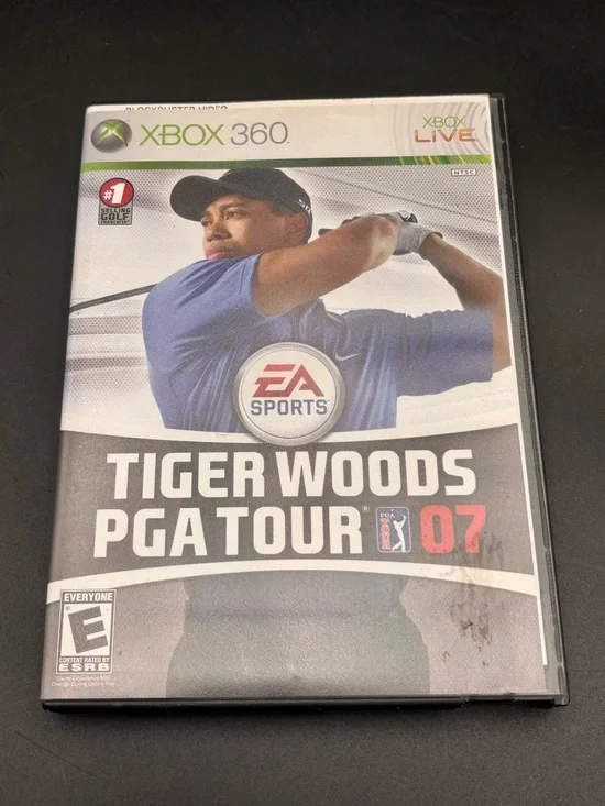 Tiger Woods PGA Tour 07 (Xbox 360) - Good Condition - Fast Shipping!