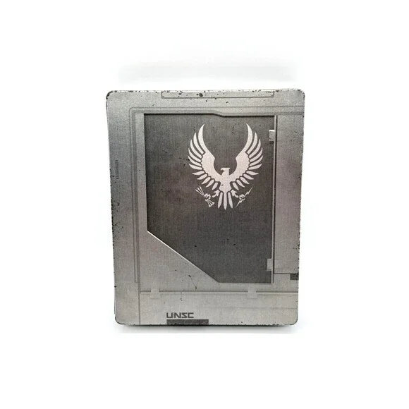 Halo 5 XBox One UNSC Steelbook Case Guardians Metal Earth Sculpture Limited Ed‎