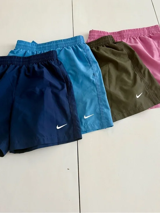 Nike Dri-FIT Athletic Shorts - Navy, Blue, Olive, Pink (4-Pack)