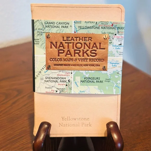 Leather National Parks Journal Pocket Edition