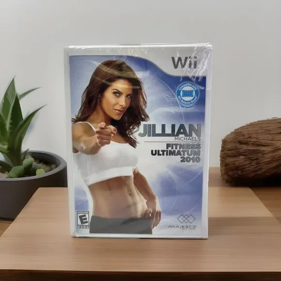 (Sealed) Jillian Michaels' Fitness Ultimatum 2010 - Nintendo Wii Authentic‎