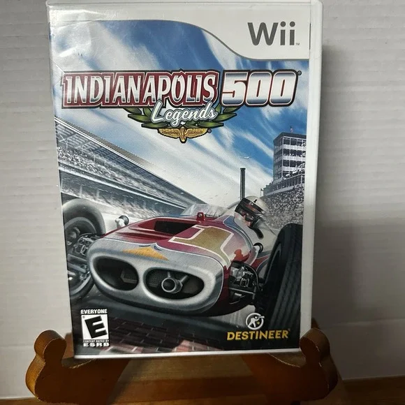 Indianapolis 500 Legends‎ Nintendo Wii 2007 Complete with Manual Tested