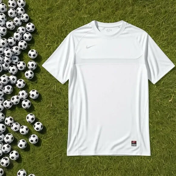 NIKE Rio II SS White Jersey T-Shirt Youth Size YXL XLarge 379157 100 NWT