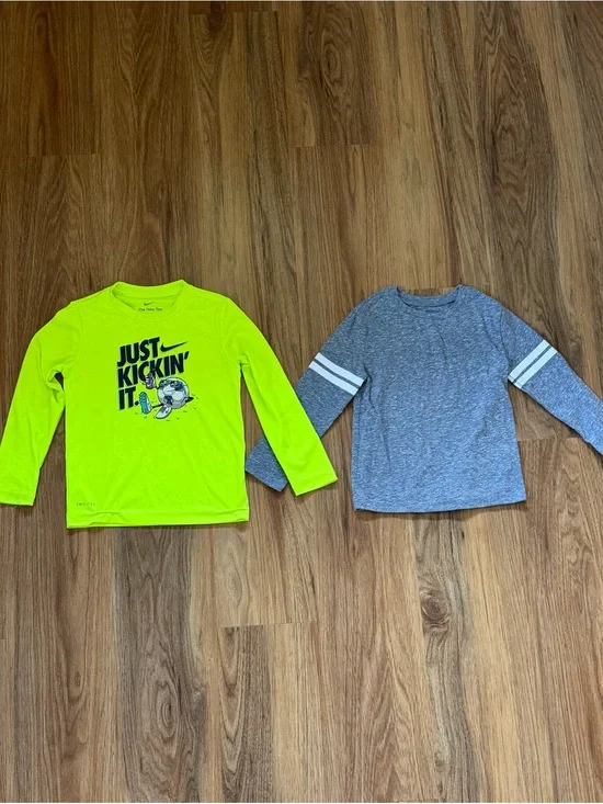 Boys 4T Nike Dri-FIT & Jumping Beans Long Sleeve Shirt Bundle