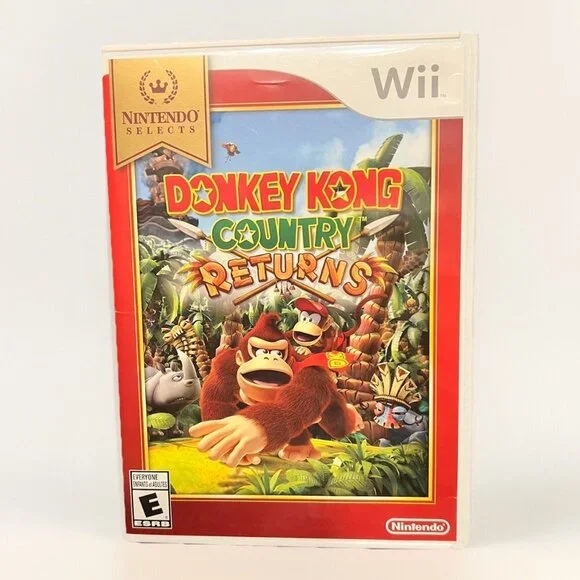Nintendo Selects Donkey Kong Country‎ Returns Wii 2010 Tested