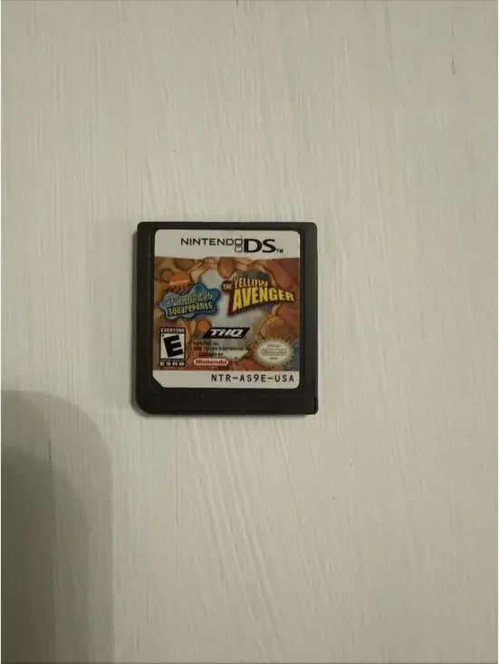 SpongeBob SquarePants: Yellow Avenger DS Cartridge 2005
