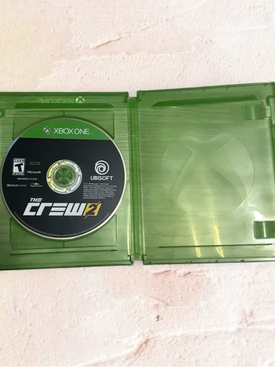The Crew 2 Xbox One Game Disc - Xbox One Black Disc
