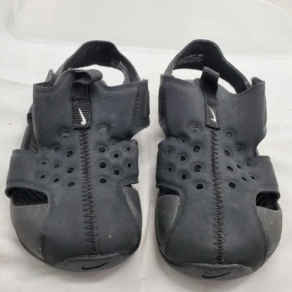 Nike Toddler Boys 10‎ C Medium Black Sport Synthetic Unisex