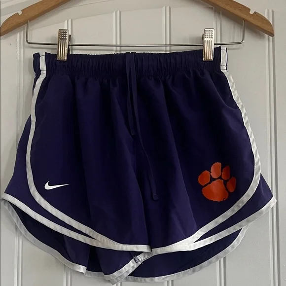 NIKE CLEMSON Tigers Shorts Size Medium