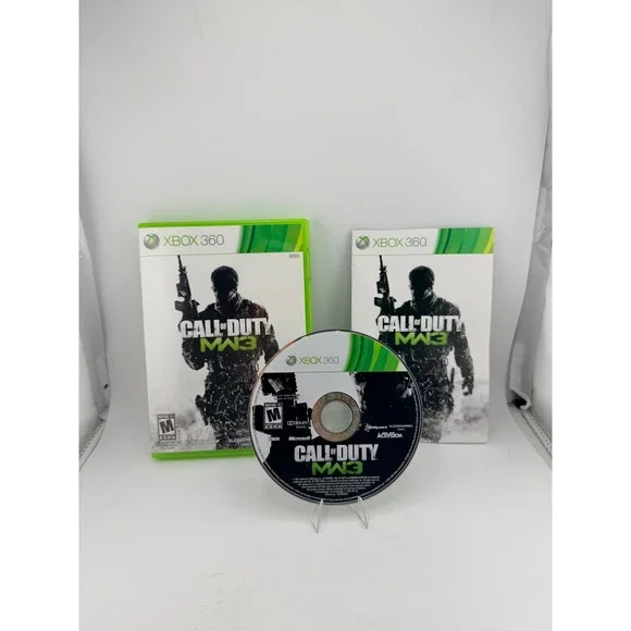 Call of Duty‎ Modern Warfare 3 Xbox 360 Activision MW3 Game with Manual CIB