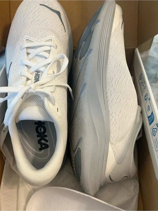 Hoka Women's White Athletic Running Shoes