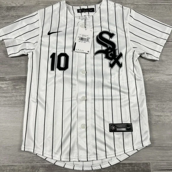 Chicago White Sox MLB Yoan Moncada Nike Engineered Jersey Youth S White $125 NWT