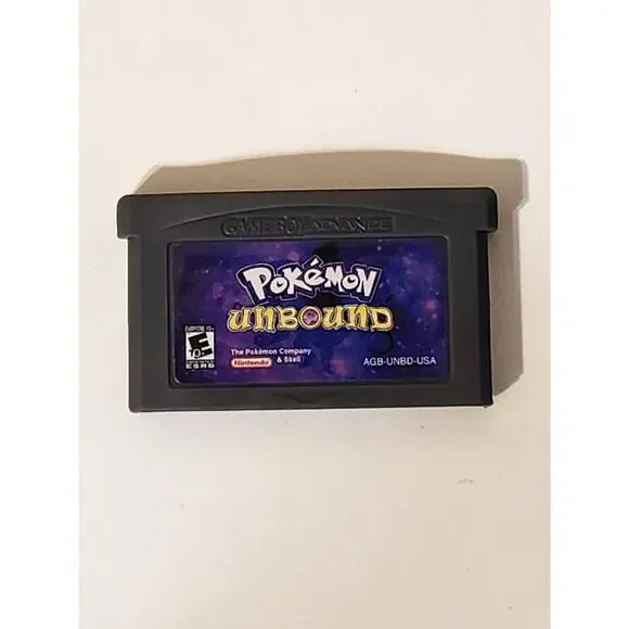 Nintendo Gameboy Advance GBA Pokemon Unbound US Version NEW W/CASE